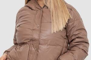 Куртка женская демисезонная экокожа Ager 214R729 M Мокко