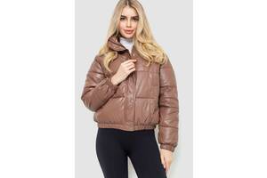 Куртка женская демисезонная коричневый 131R8101 Ager S