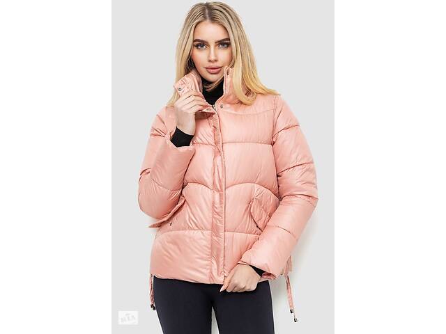 Куртка женская демисезонная отднотонная светло-розовый 235R2035 Ager S