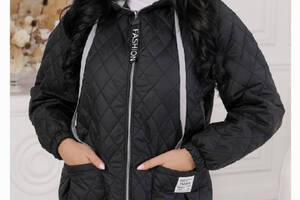Куртка женская демисезонная Sofia HP-6453 Черный 48-50