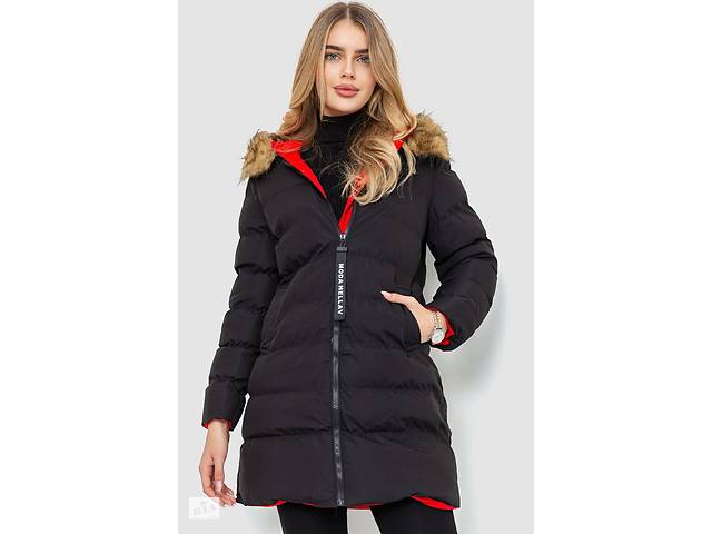 Куртка женская двусторонняя Черно-красный 129R818-555 Ager (104680_796879) L