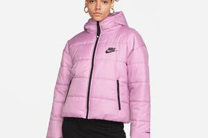 Куртка женская Nike W Nsw Syn Tf Rpl Hd Jkt (DX1797-522) M Розовый