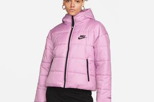 Куртка женская Nike W Nsw Syn Tf Rpl Hd Jkt (DX1797-522) S Розовый