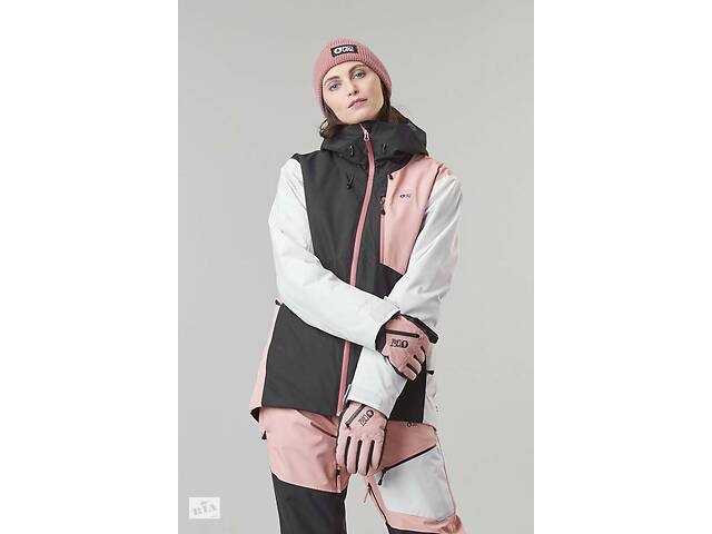 Куртка женская Picture Organic Seen Womens 2023 XL Черный-Розовый