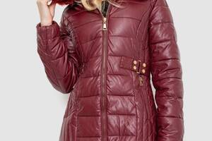 Куртка женская зимняя бордовый 244R707 Ager S