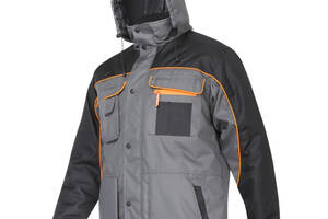 Куртка зимняя Lahti Pro 40929 2XL Серо-черная