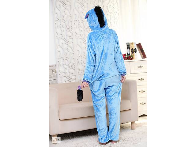 Кигуруми взрослая Kigurumba Ослик ИА L - рост 165 - 175 см Разноцветная (K1W1-0065-L) - Фото 3