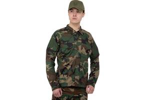 Китель тактический Military Rangers ZK-JK6006 3XL Камуфляж Woodland (06508422)