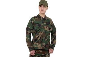 Китель тактический Military Rangers ZK-JK6006 L Камуфляж Woodland (06508422)