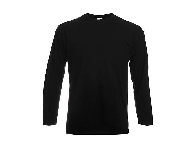 Лонгслив Fruit of the Loom Original long sleeve T S Черный (061428036S)