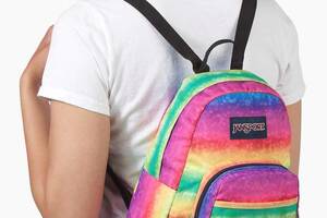 Женский рюкзак 10L Jansport Half Pint радужный