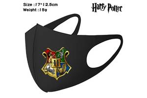 Маски захисні Гаррі Поттер з гербами Слизирин, Грифіндор та Hogwarts