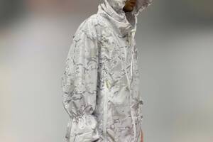 Маскировочный костюм зимний (не шуршит) Multicam Alpine, куртка, брюки (липучки, резинки) размер универсальный