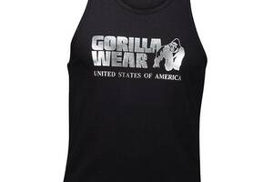 Майка Classic Gorilla Wear 3XL Черно-серебряный (06369036)