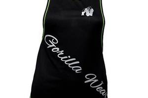 Майка женская Florida Stringer Gorilla Wear L Черно-салатовый (06369178)