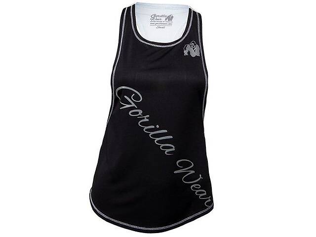 Майка женская Florida Stringer Gorilla Wear XS Черно-белый (06369178)