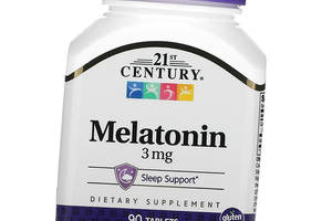 Мелатонин Melatonin 3 21st Century 90таб (72440001)