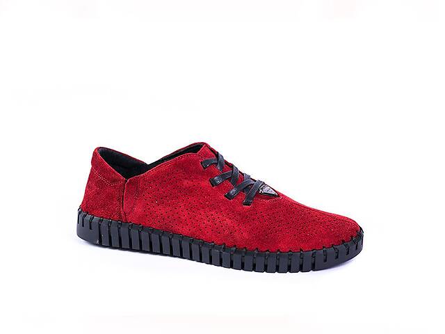Мокасины Prime Shoes 45 Красный