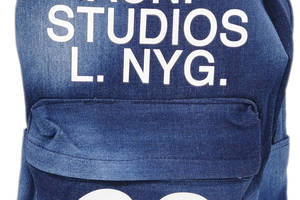 Молодежный джинсовый рюкзак ACNF Studios CHN031 Синий