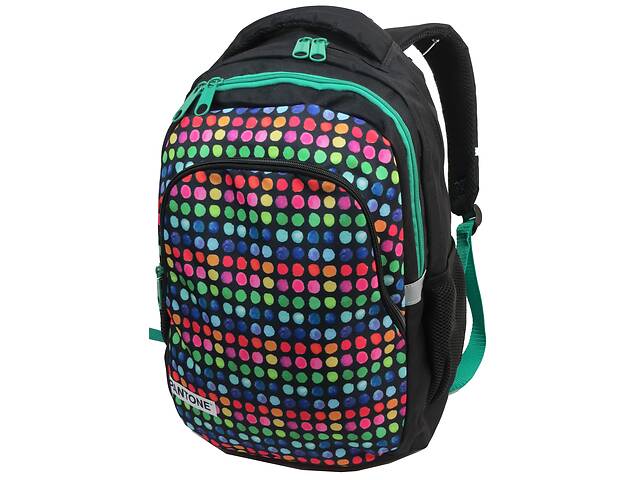 Молодежный рюкзак Paso 18 л Разноцветный (00-699PAN)