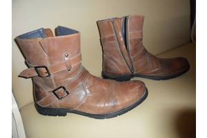 Муж. ботинки McCrain из натур. кожи коричн. цвета 44 размер,Англия.