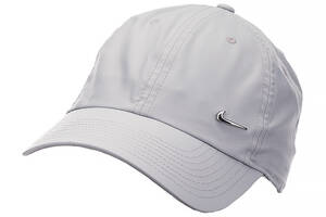 Мужская Бейсболка Nike U NSW DF H86 METAL SWOOSH CAP Серый One size (7d943092-077 One size)