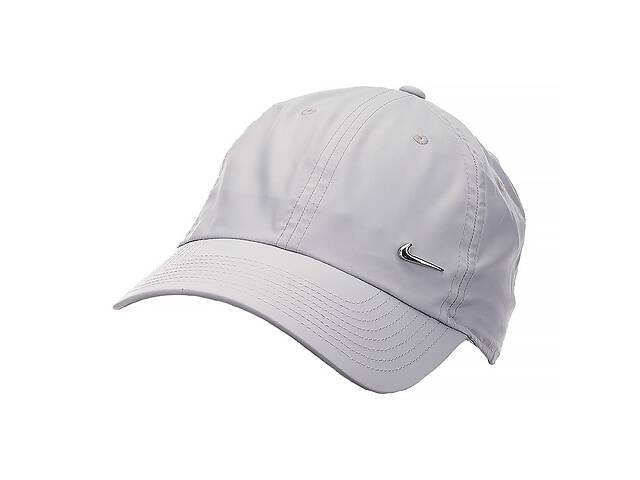 Мужская Бейсболка Nike U NSW DF H86 METAL SWOOSH CAP Серый One size (7d943092-077 One size)