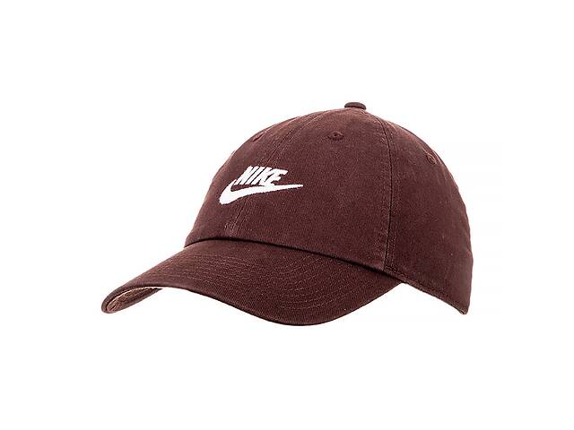 Мужская Бейсболка Nike U NSW H86 FUTURA WASH CAP Бордовый One size (7d913011-227 One size)