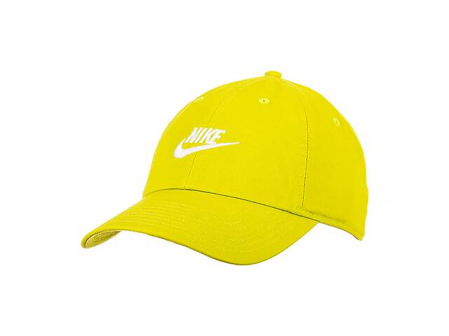 Мужская Бейсболка Nike U NSW H86 FUTURA WASH CAP Салатовый One size (7d913011-310 One size)
