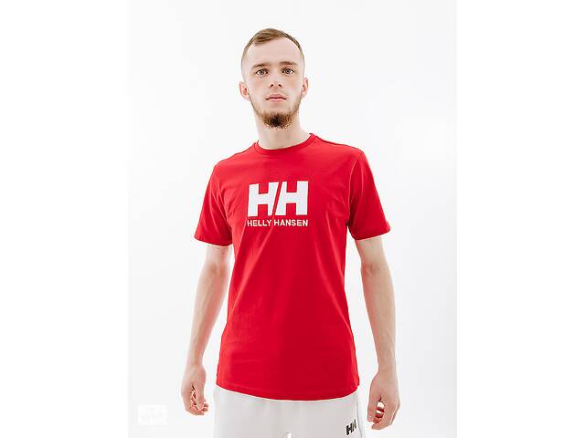 Мужская Футболка HELLY HANSEN HH LOGO T-SHIRT Красный XL (7d33979-163 XL)