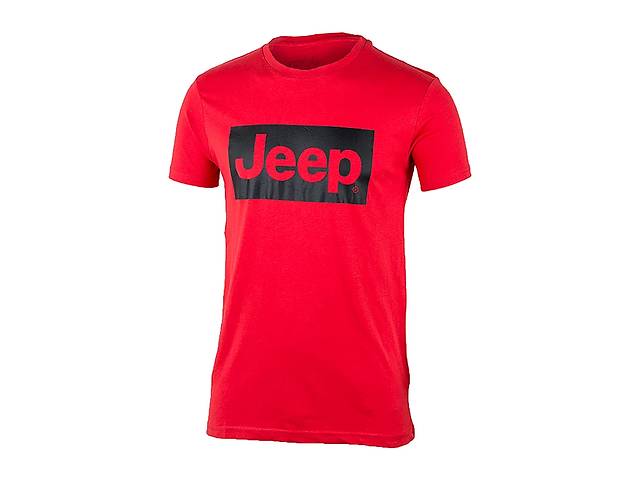 Мужская Футболка JEEP T-SHIRT Contours J22W Красный L (O102581-R699 L)