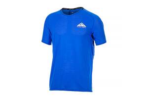 Мужская Футболка Nike M NK DF SOLAR CHASE SS TOP Синий L (7dDV9305-405 L)