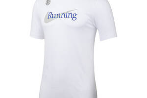 Мужская Футболка Nike U NK DF TEE HBR Белый L (7dCW0945-100 L)