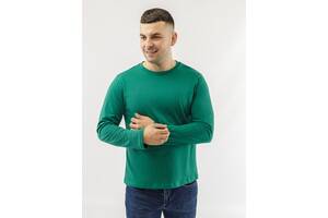Мужская футболка с длинным рукавом L темно-зеленый Yuki ЦБ-00226120
