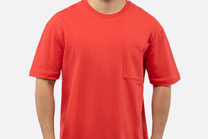 Мужская футболка XXL красный Figo ЦБ-00241587