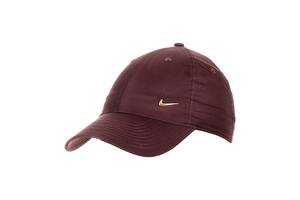 Мужская Кепка Nike U NSW DFH86 METAL SWOOSH CAP Бордовый One size (7d943092-227 One size)