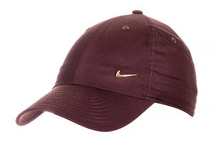 Мужская Кепка Nike U NSW DFH86 METAL SWOOSH CAP Бордовый One size (7d943092-227 One size)