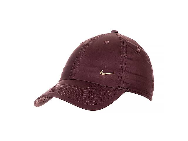 Мужская Кепка Nike U NSW DFH86 METAL SWOOSH CAP Бордовый One size (7d943092-227 One size)