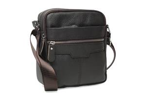 Мужская кожаная сумка Borsa Leather K18016a-brown