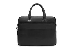 Мужская кожаная сумка Borsa Leather K18820-1bl-black