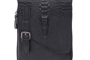 Mужская кожаная сумка Keizer K15219bl-black