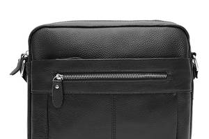 Мужская кожаная сумка Keizer K1851bl-black
