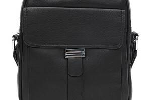 Мужская кожаная сумка Ricco Grande K12043bl-black