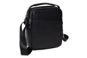 Мужская кожаная сумка Ricco Grande K16406a-black