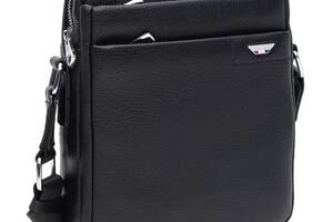 Мужская кожаная сумка Ricco Grande K1z210-black