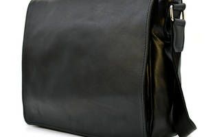 Мужская сумка через плечо с клапаном мессенджер TARWA GA-1047-3md Черный