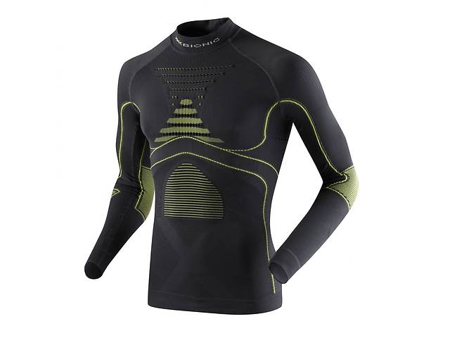 Мужская термофутболка X-BIONIC ACC EVO SHIRT LONG SL_TURTLE NECK MAN I20218 L/XL Черный