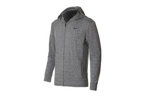 Мужская Толстовка Nike M NK DRY HOODIE FZ HPRDRY LT Серый L (7dBQ2864-032 L)