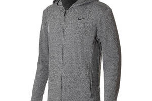 Мужская Толстовка Nike M NK DRY HOODIE FZ HPRDRY LT Серый M (7dBQ2864-032 M)