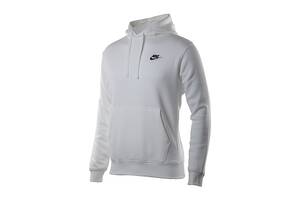 Мужское Худи Nike CLUB HOODIE PO BB Белый XL (7dBV2654-100 XL)